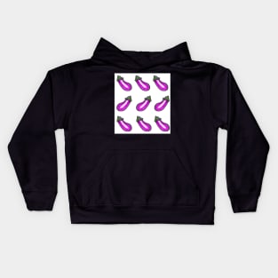 Eggplant Kids Hoodie